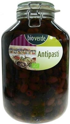 Bioverde Olives noires sans noyau (bocal) bio 4.55kg
